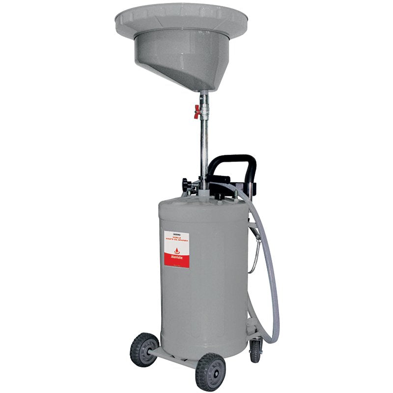 ALEMLUBE MOBILE WASTE OIL DRAINER 80L RESERVOIR