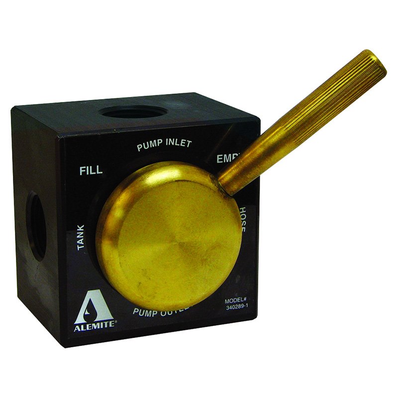 ALEMITE WASTE OIL EVACUATION VALVE 2" NPT(F)