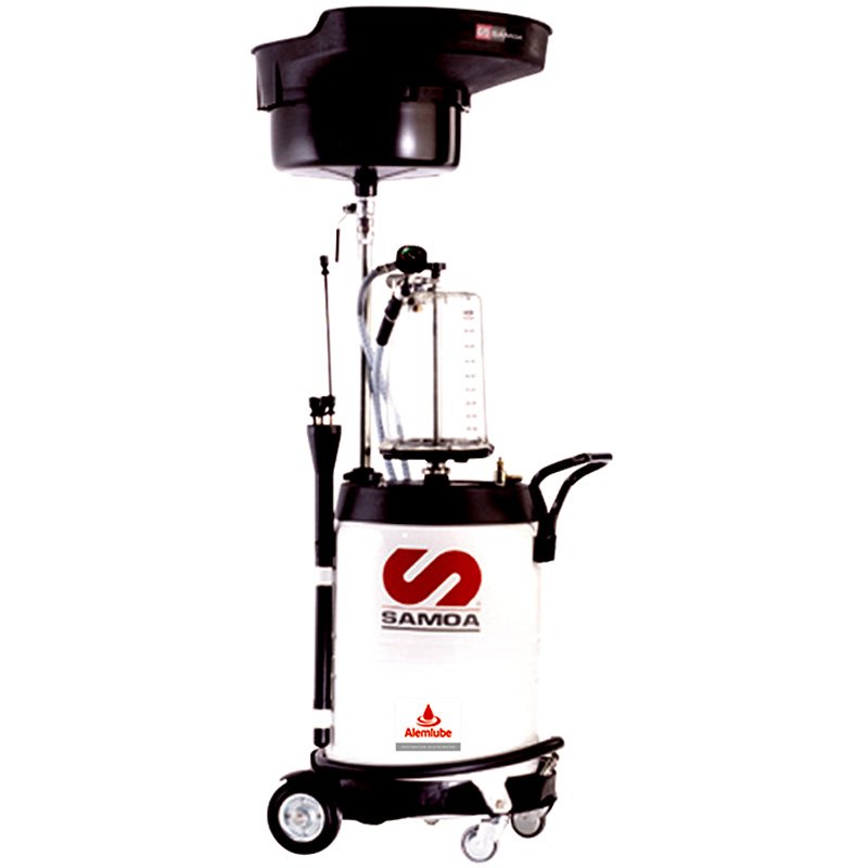 SAMOA MOBILE WASTE OIL DRAINER & EXTRACTOR + BOWL + INSPECTION RESERVOIR
