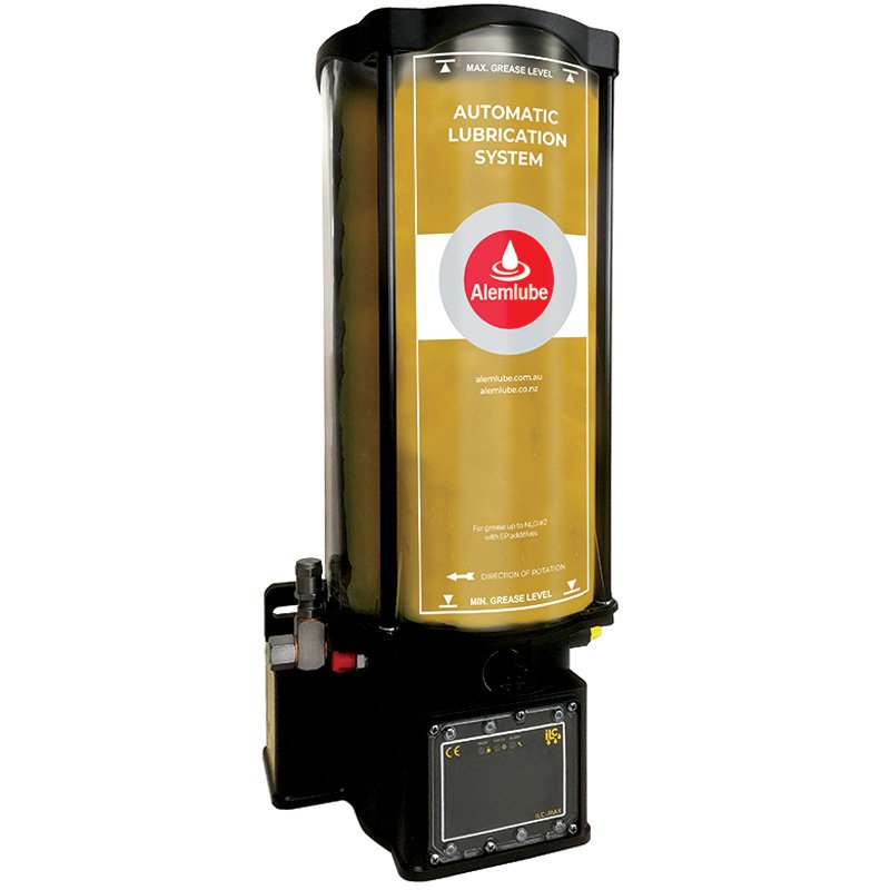 ALEMLUBE ELECTRIC LUBRICATION PUMP 24VDC 8KG RESERVOIR