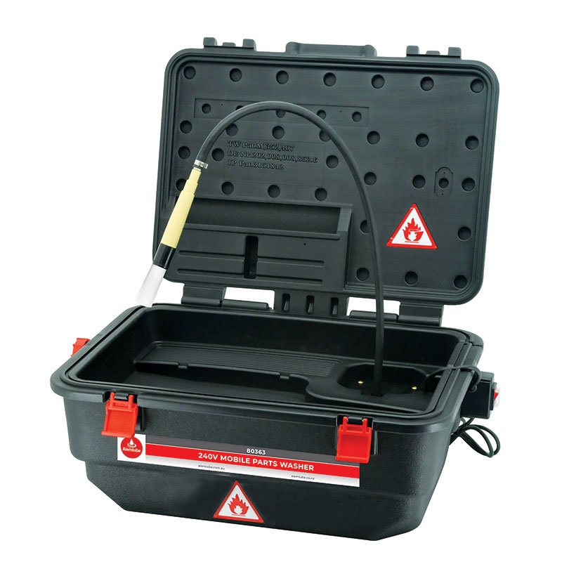 ALEMLUBE MOBILE PARTS WASHER 240V
