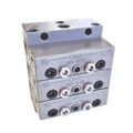 ALEMLUBE DMX3-1 ASSEMBLED DIVIDER 1 OUTLET 3 SECTION