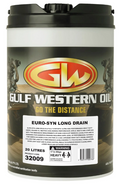 Gulf Western Euro-Syn Long Drain 10W-40 Heavy Duty Diesel Oil (20L)