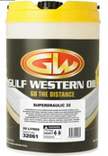Gulf Western Superdraulic Anti-Wear Hydraulic Oil ISO 32 (20L)