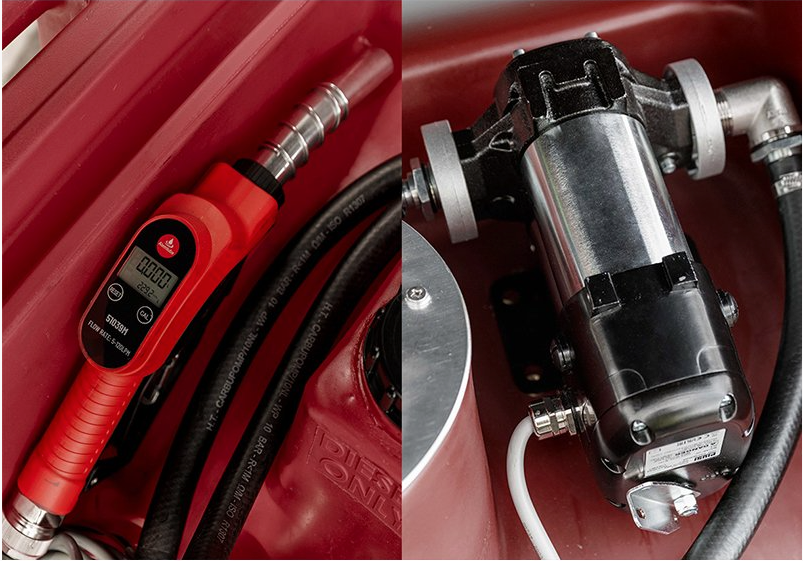 Alemlube 1000L Diesel Refuelling, Storage & Dispensing Kit with Metered Nozzle – 80 L/min