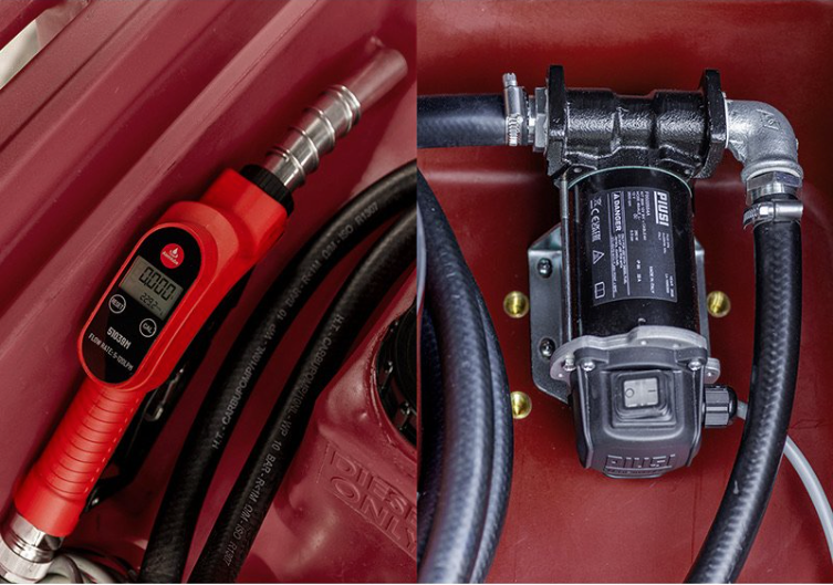 Alemlube 200L Diesel Refuelling, Storage & Dispensing Kit with Metered Nozzle – 50 L/min