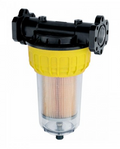 Piusi Diesel Filter with Clear Plastic Bowl 70 L/min
