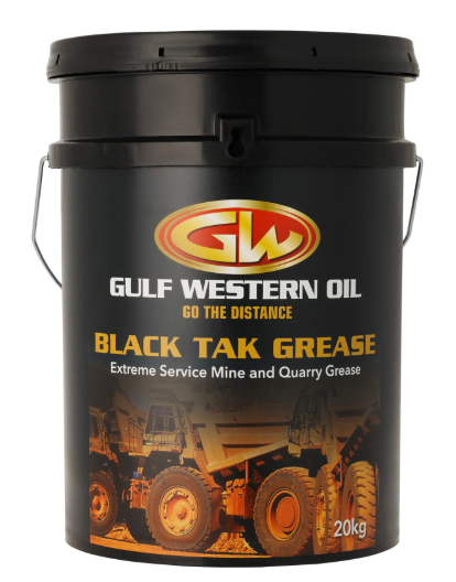 Gulf Western Black Tak Molyplex Grease 20kg Pail