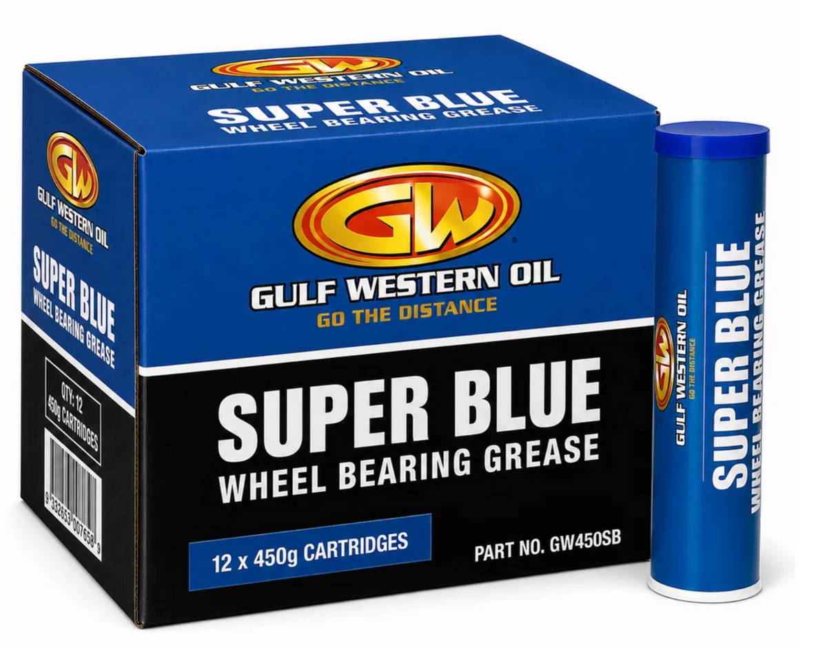 Gulf Western Super Blue Grease 450g (Box of 12)
