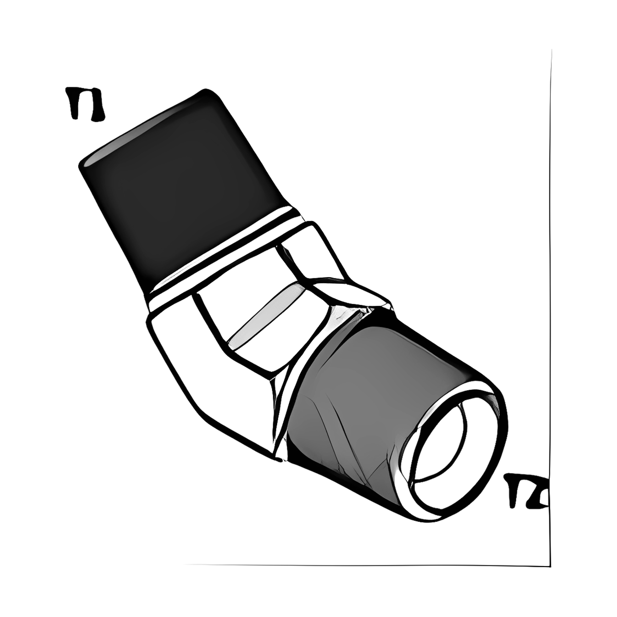 BOA AA45 technical drawing