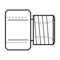 BOA technical drawing AD5 BSPPF FX x BSPPM S