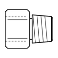 BOA technical drawing AD5 BSPTF FX x BSPTM S