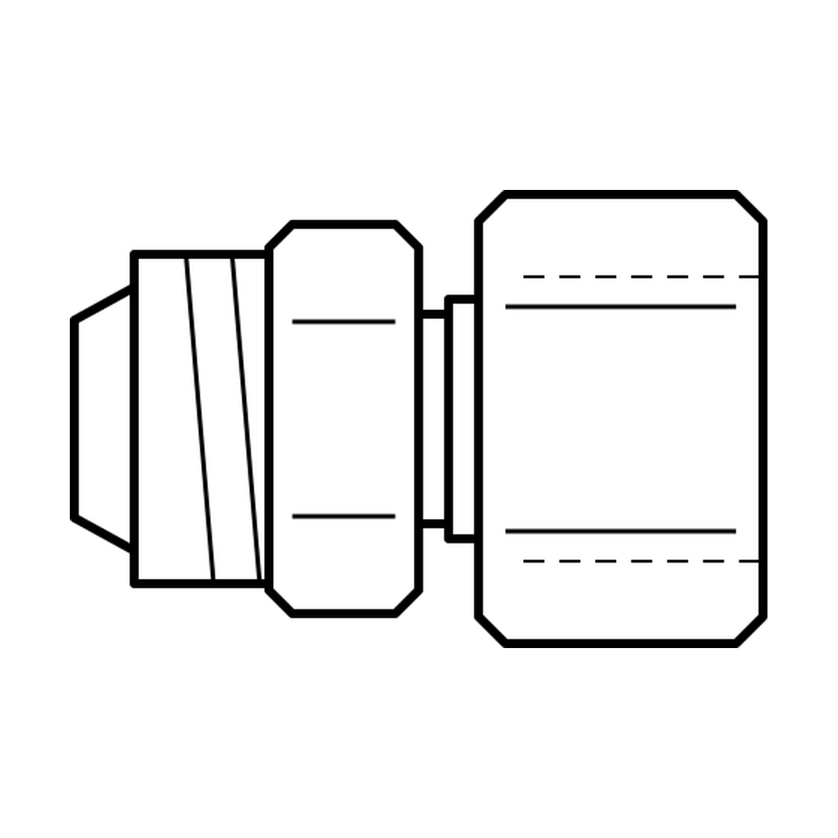 BOA technical drawing AD5 MTUBE x BSPPF FX S