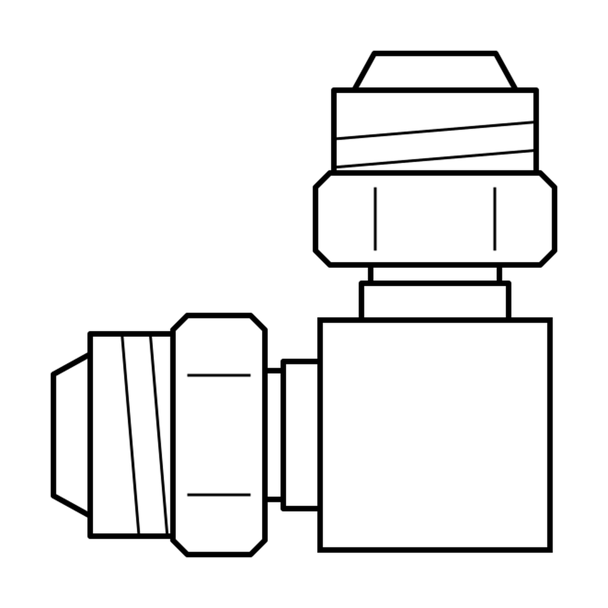 BOA technical drawing AD5 MTUBE x MTUBE 90