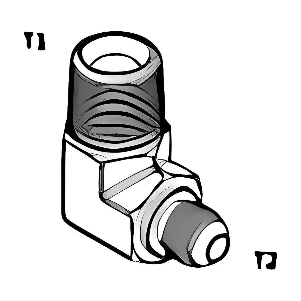 BOA AG90 technical drawing