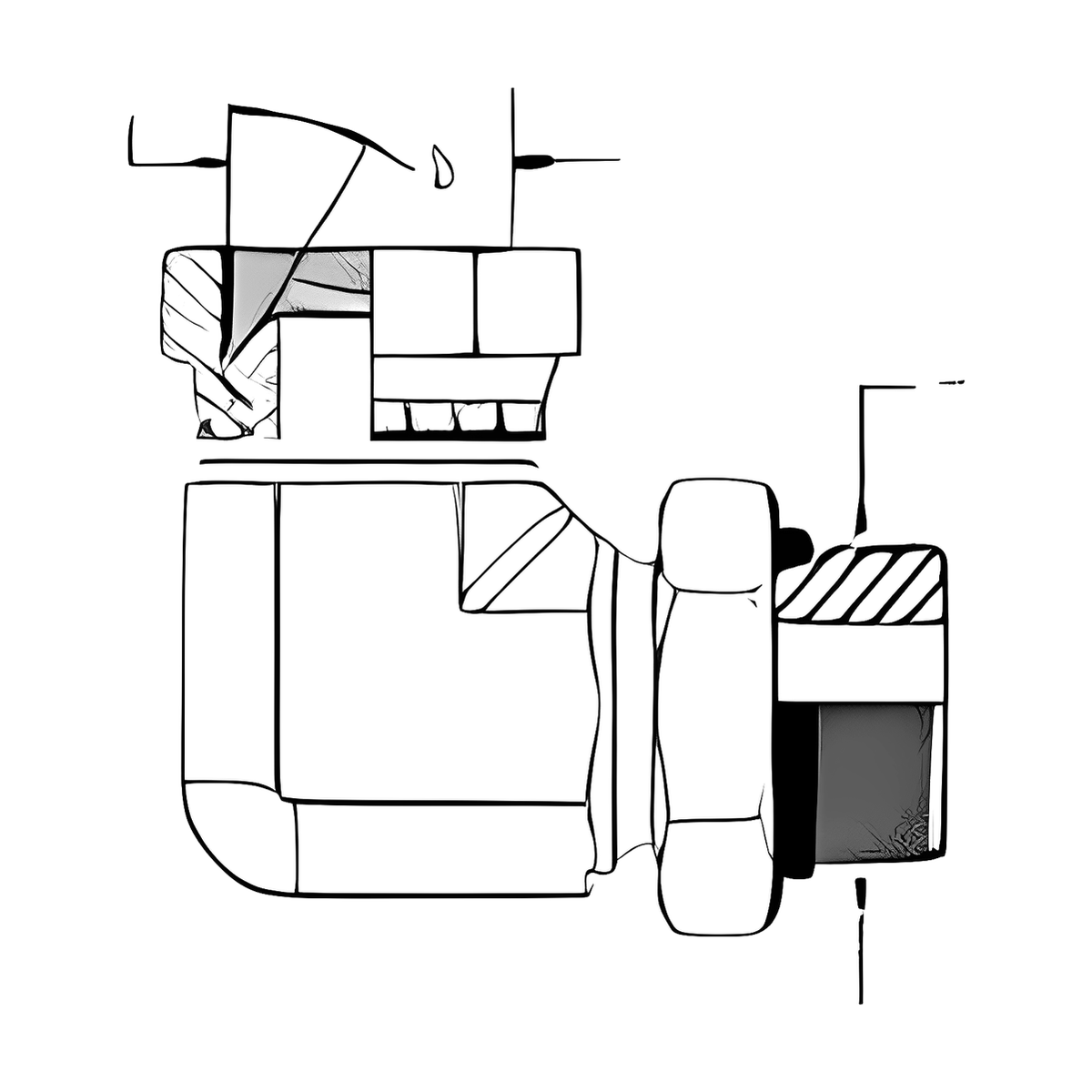BOA CNP90 technical drawing