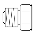 BOA G technical drawing (JIC male plug)