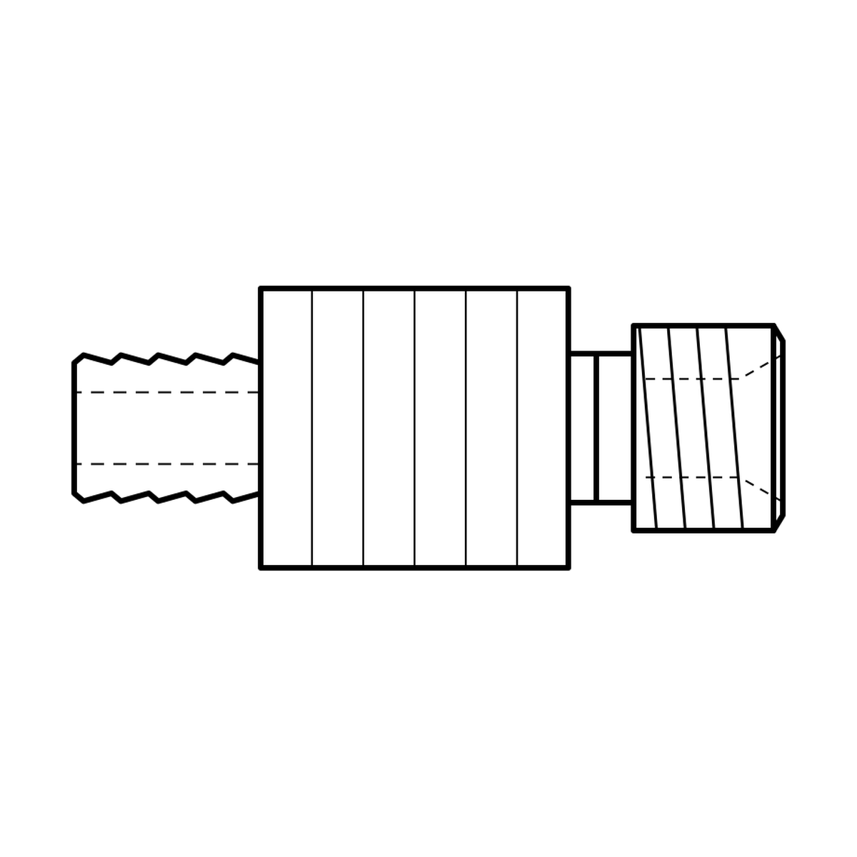 BOA technical drawing HE crimp x BSPM S