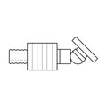 BOA technical drawing HE crimp x C61 45