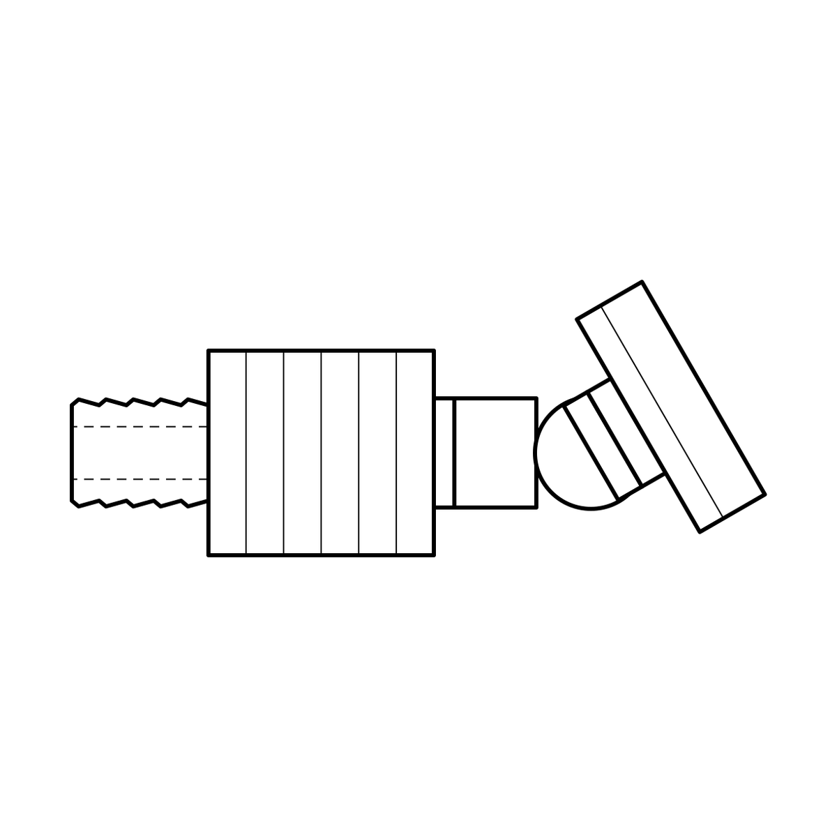 BOA technical drawing HE crimp x CAT 30