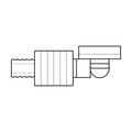 BOA technical drawing HE crimp x CAT 90