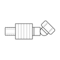 BOA technical drawing HE crimp x METF 45