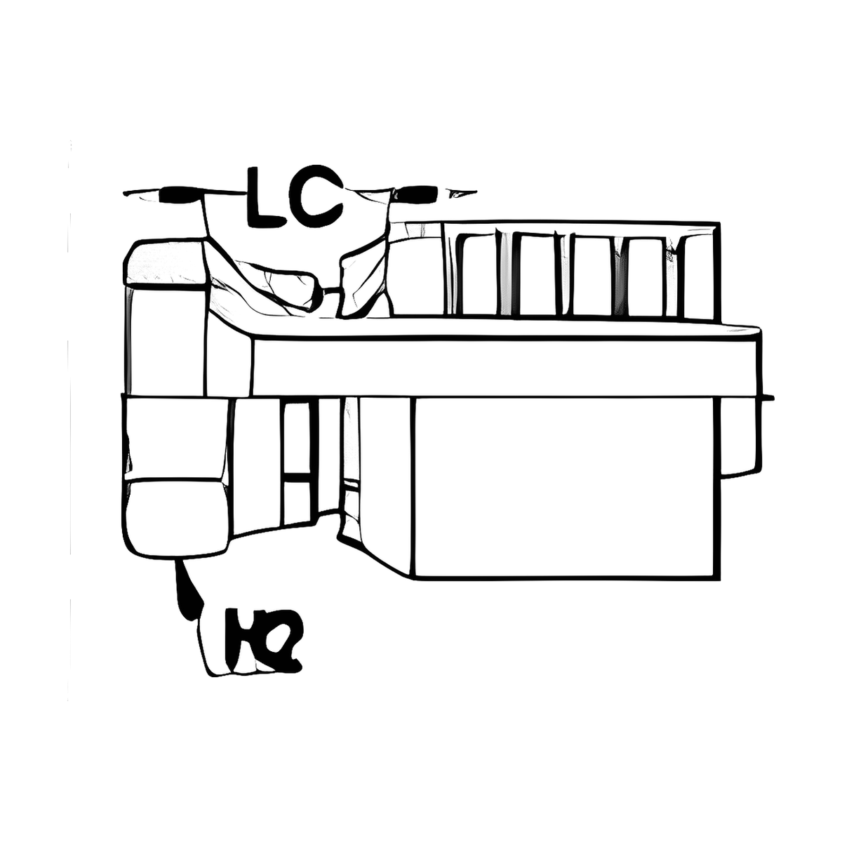 BOA J005 technical drawing