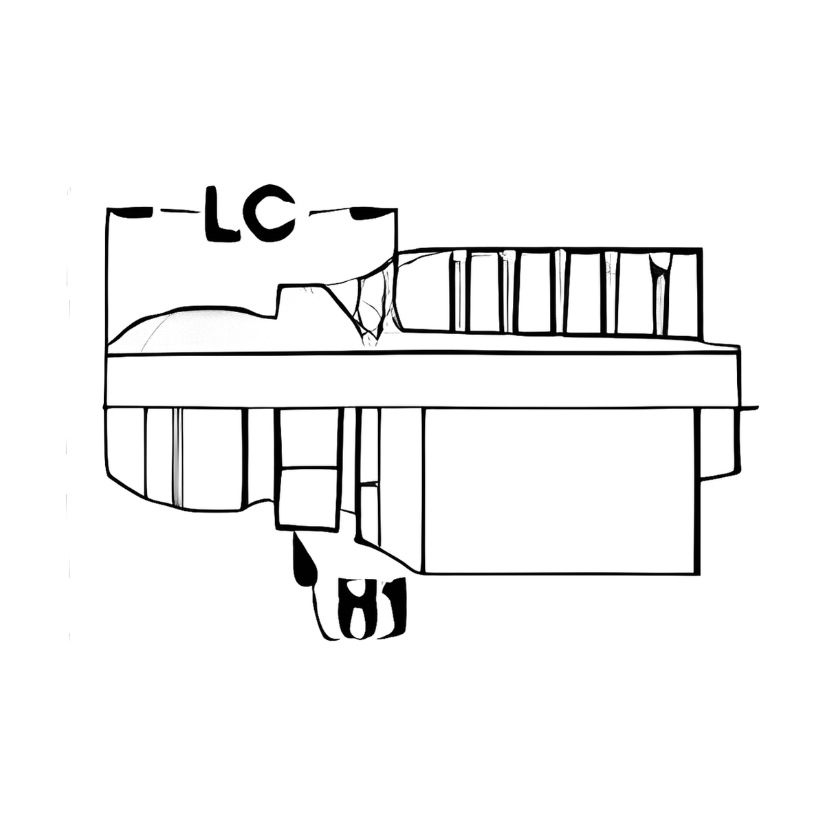 BOA J018 technical drawing