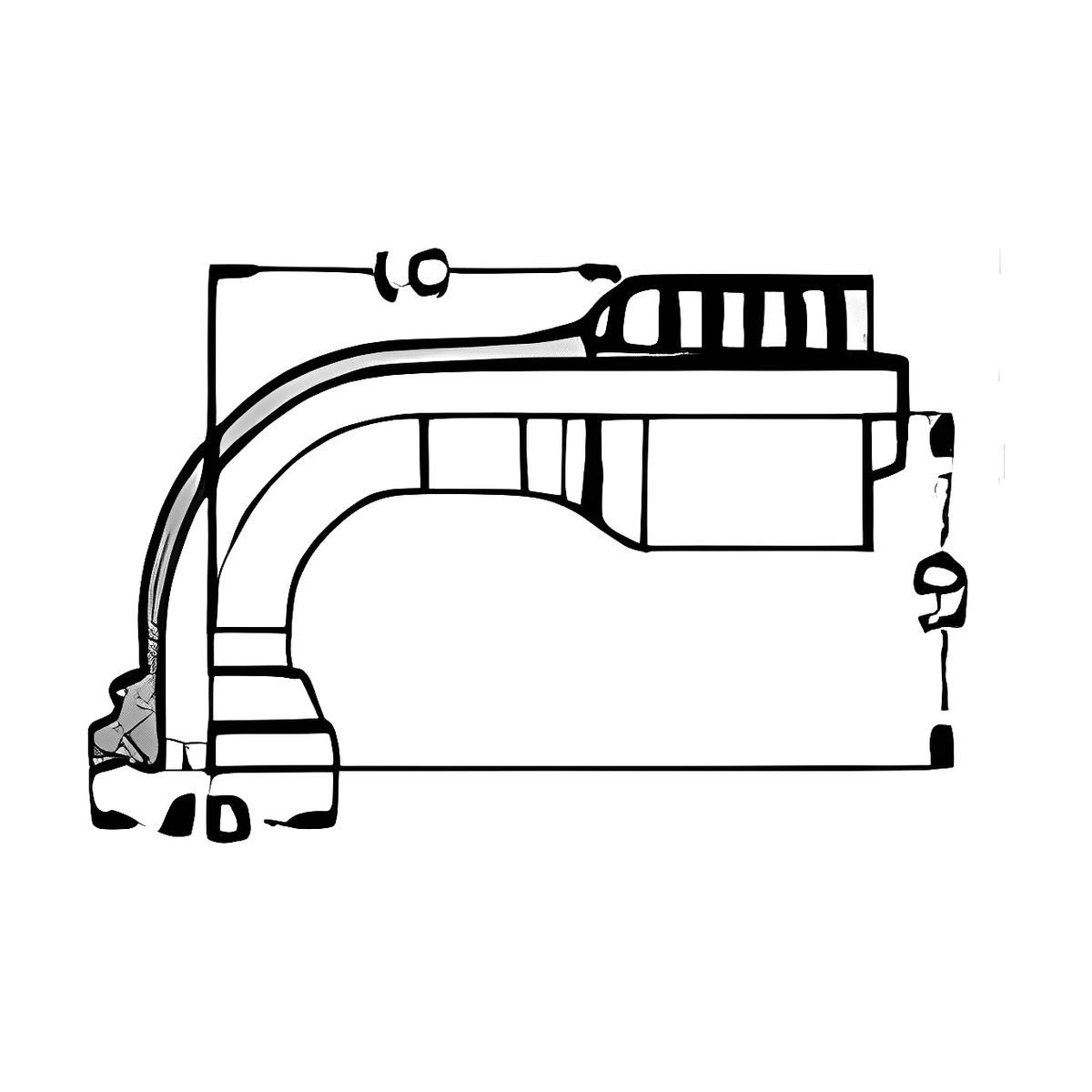 BOA J059 technical drawing