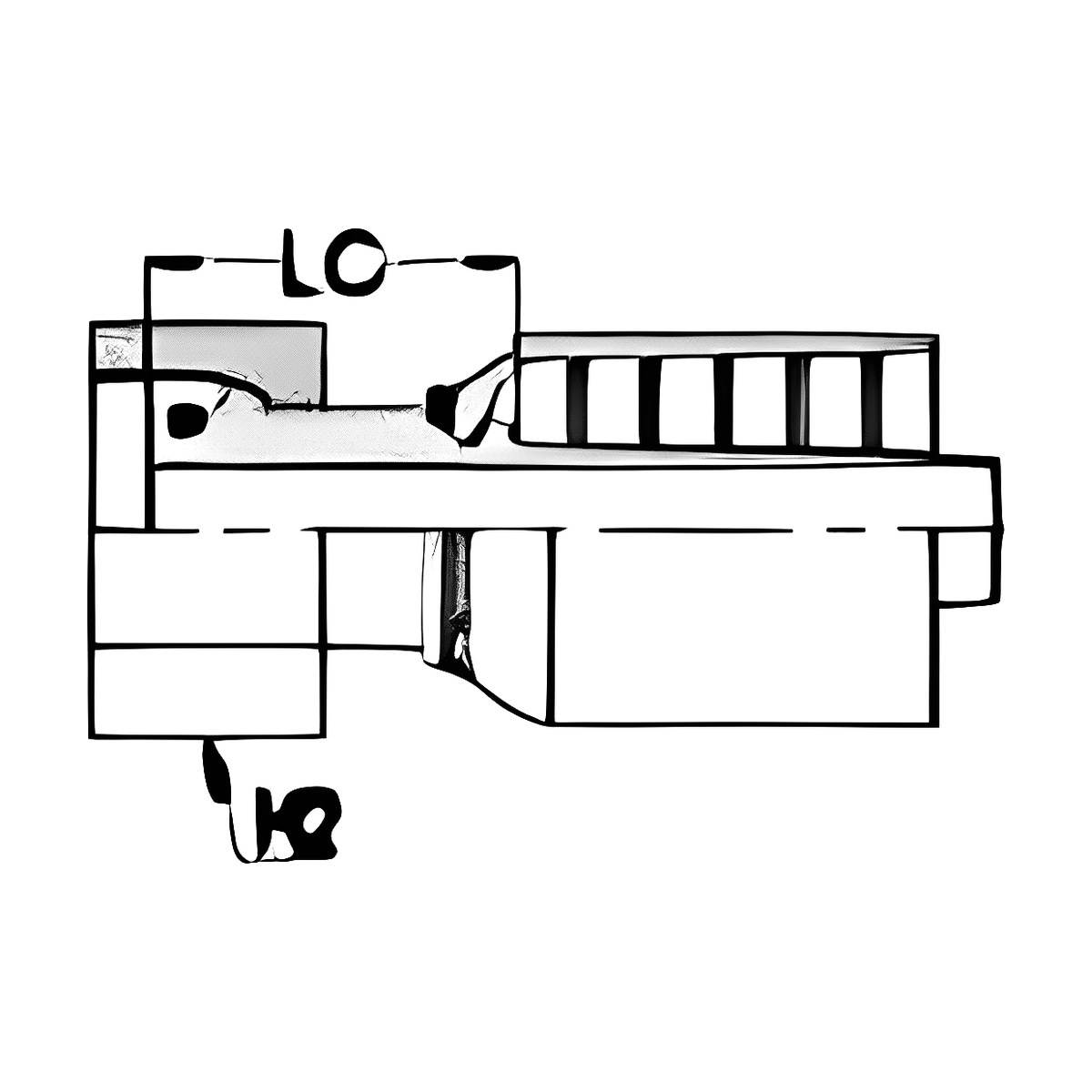 BOA J079 technical drawing