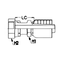 BOA K013 technical drawing