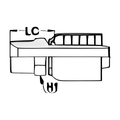 BOA K015 technical drawing