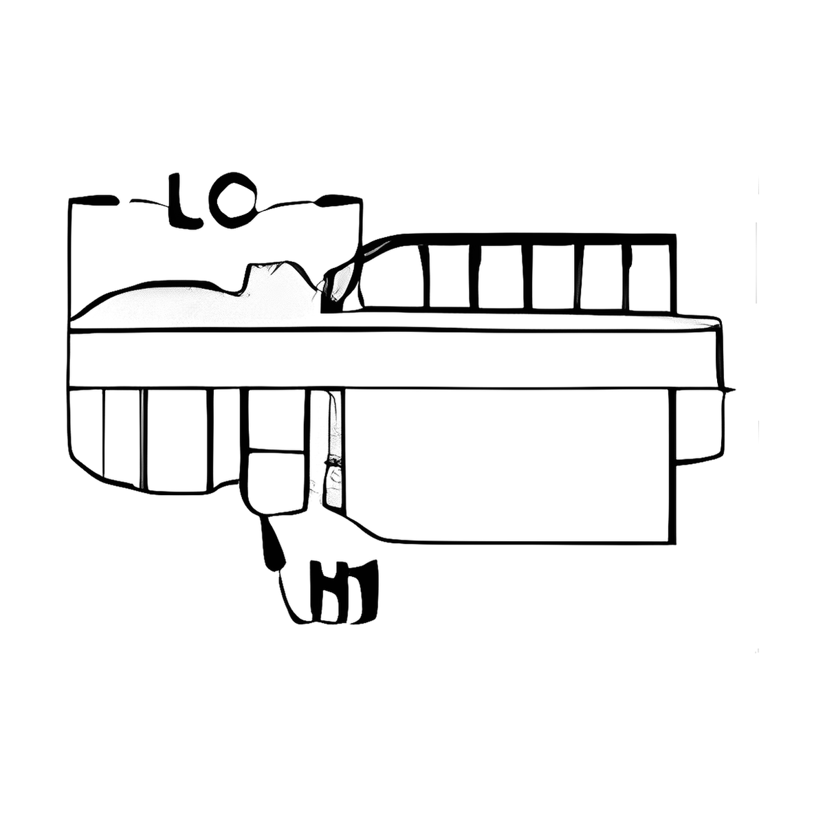 BOA K018 technical drawing