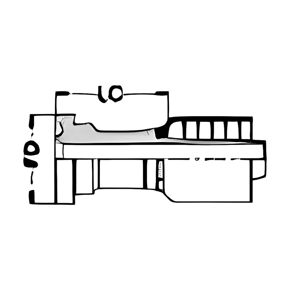 BOA K022 technical drawing