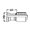 BOA K023 technical drawing