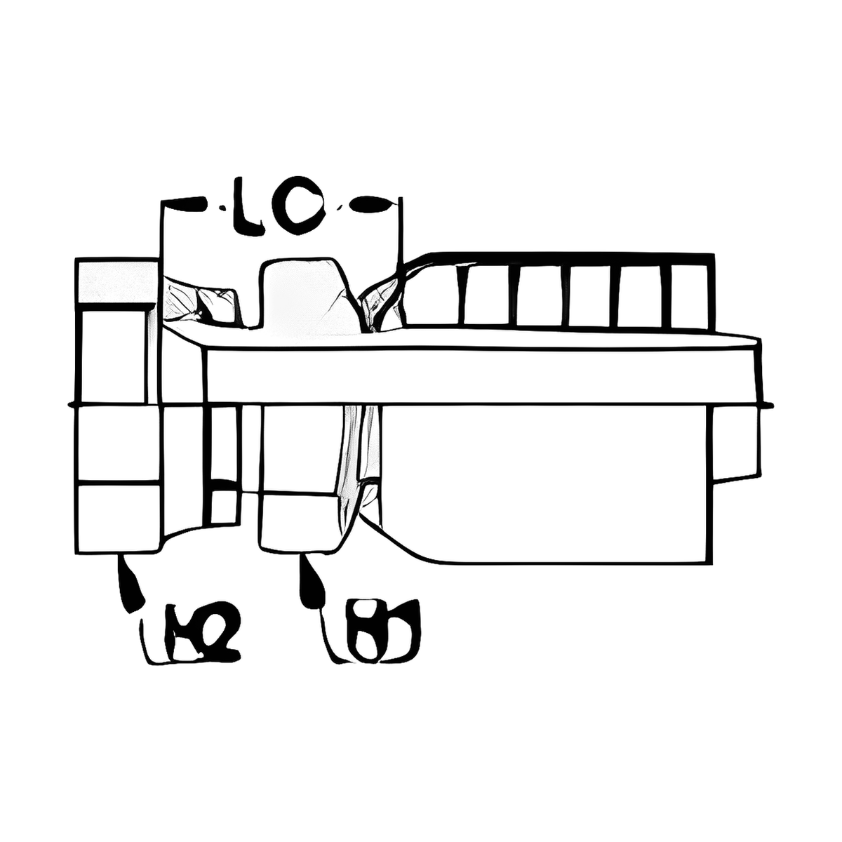 BOA K026 technical drawing