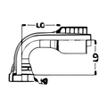BOA K051 technical drawing