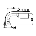 BOA K055 technical drawing