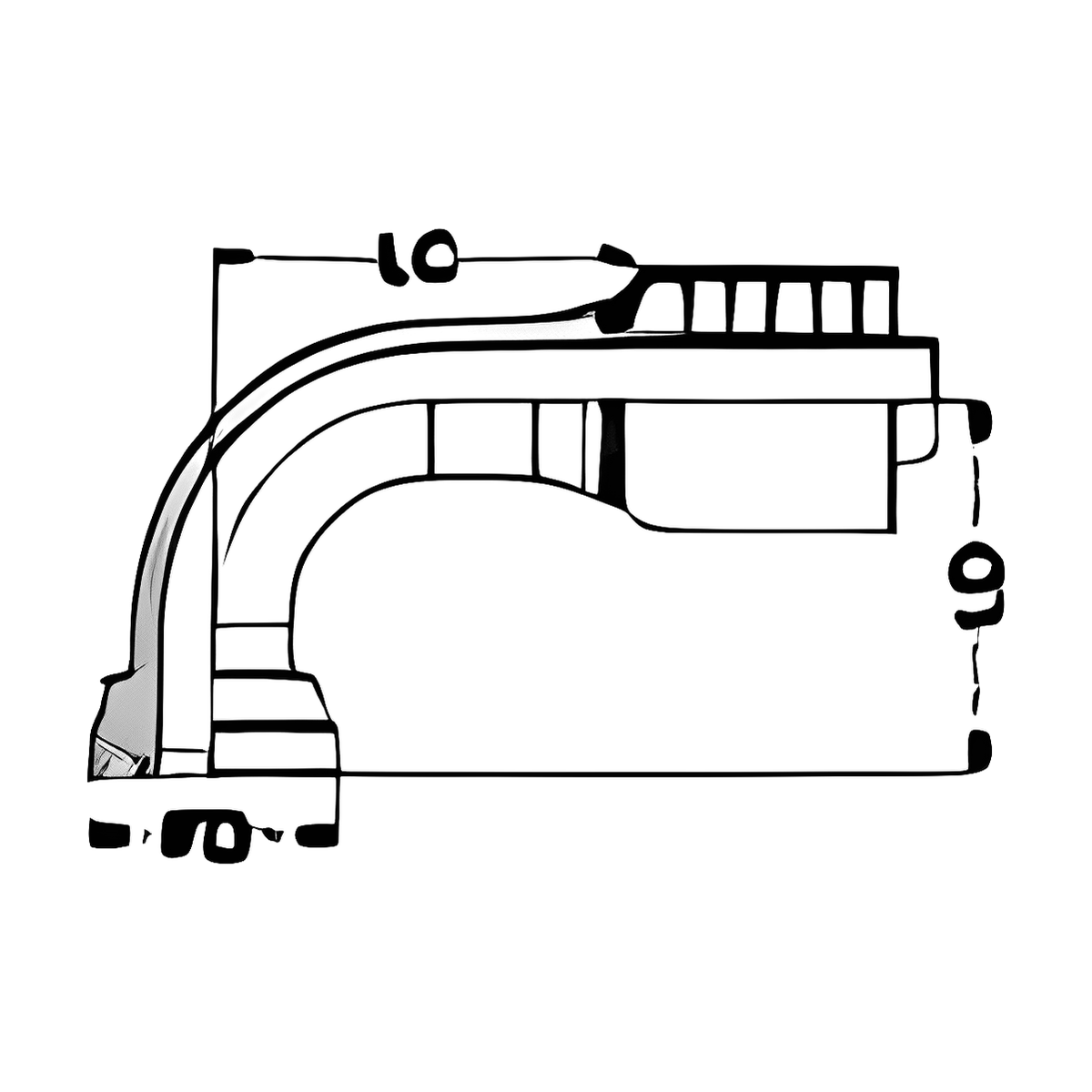 BOA K059 technical drawing
