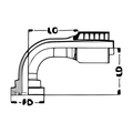 BOA K061 technical drawing