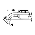 BOA K063 technical drawing