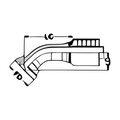 BOA K068 technical drawing