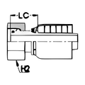 BOA K081 technical drawing