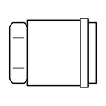 BOA technical drawing N13 QRC coupler female