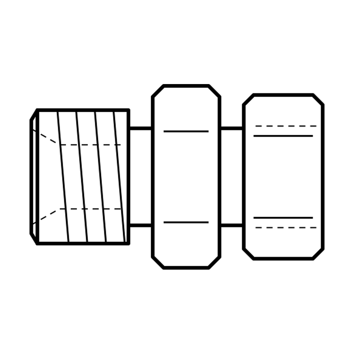 BOA technical drawing N13 STR BSPPM x METF
