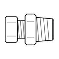 BOA technical drawing N13 airbrake male connector