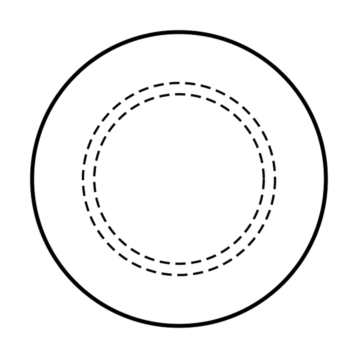 BOA technical drawing N13 flange blanking disc
