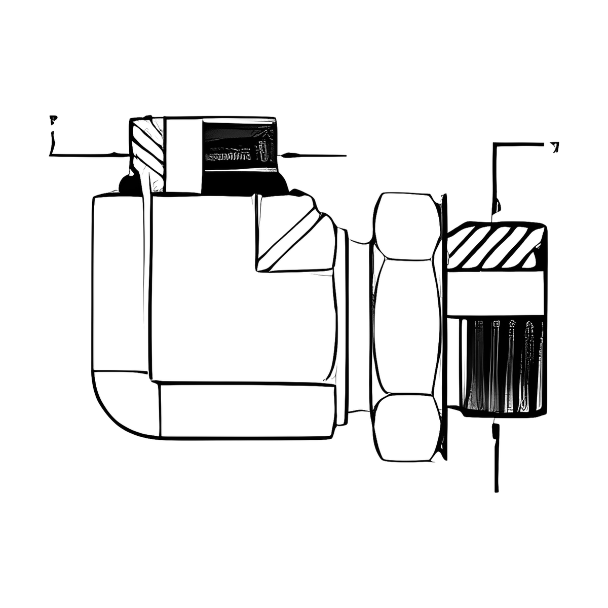 BOA NRP90 technical drawing