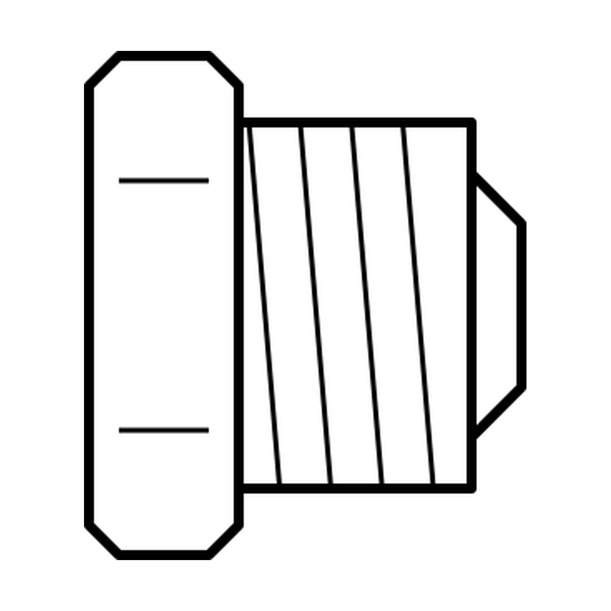 BOA technical drawing P14 JIS Mitsubishi male plug