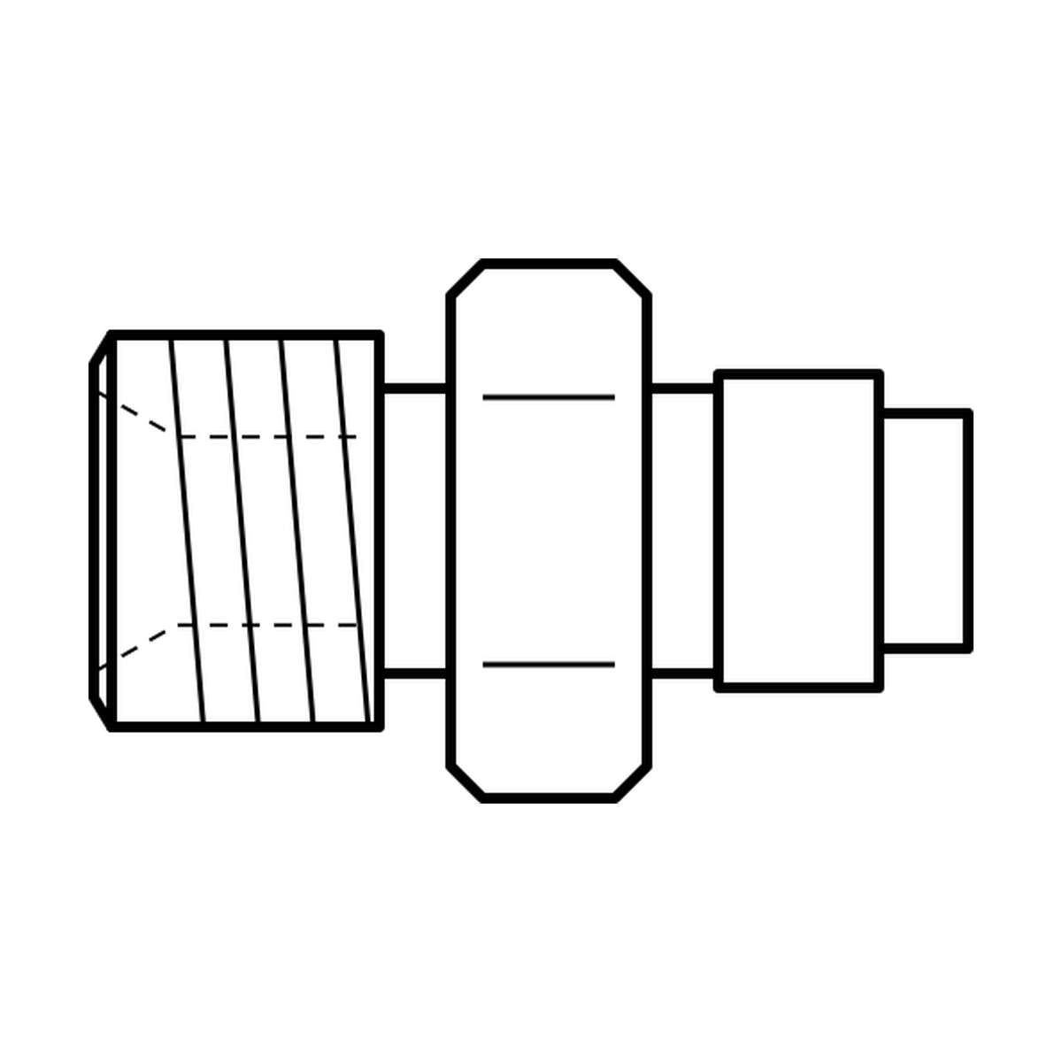 BOA technical drawing P14 WEO cartridge x BSPPM
